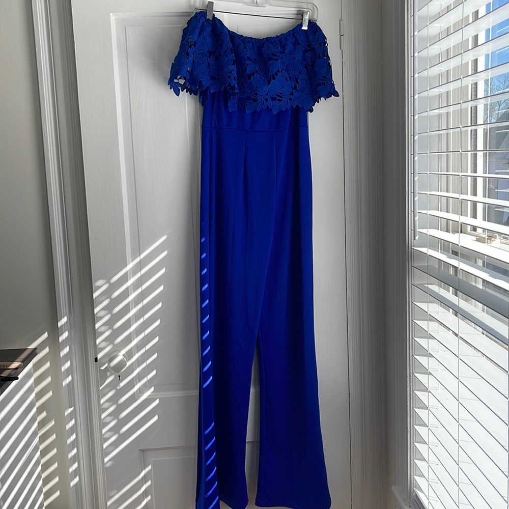 Royal Blue Jumpsuit